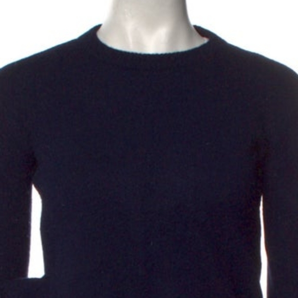 Derek Lam 10 Crosby Denim Wool Felted Ruffle Sweater- Sz. XS - Picture 5 of 9